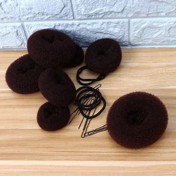 

Hot-selling Donut Resin Portable Hair Device for Bridals Women Girls