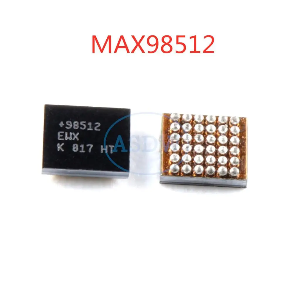 3 шт./лот + 98512 MAX98512 для Samsung S9 G960F G965F аудио IC Chip | Мобильные телефоны и аксессуары