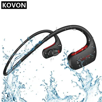 

L05 IPX7 Waterproof Bluetooth Earphones V4.1 Stereo Deep Bass Wireless Earphone Neckband Headset with Mic for Sports Running