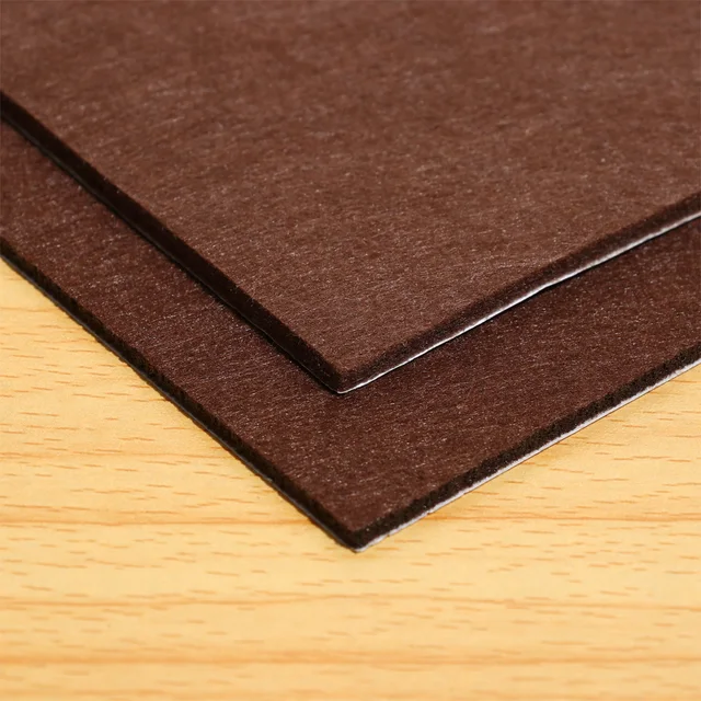 Coussinets en feutre auto-adhésifs pour pieds de meubles, coordonnants, tapis de chaise et de table, protection de sol anti-rayures, coupe bricolage, 3mm, 5mm, 21x30cm 2