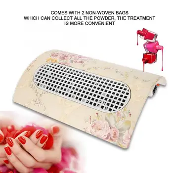 

Manicure Machine Nail Dust Collector 3 Fans Vacuum Cleaner Tool Nail Art Solon Tool 100-240V Nails Accessoires