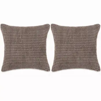 

Vidaxl Kissen-set 2 STK. Velours 45x45 cm Braun