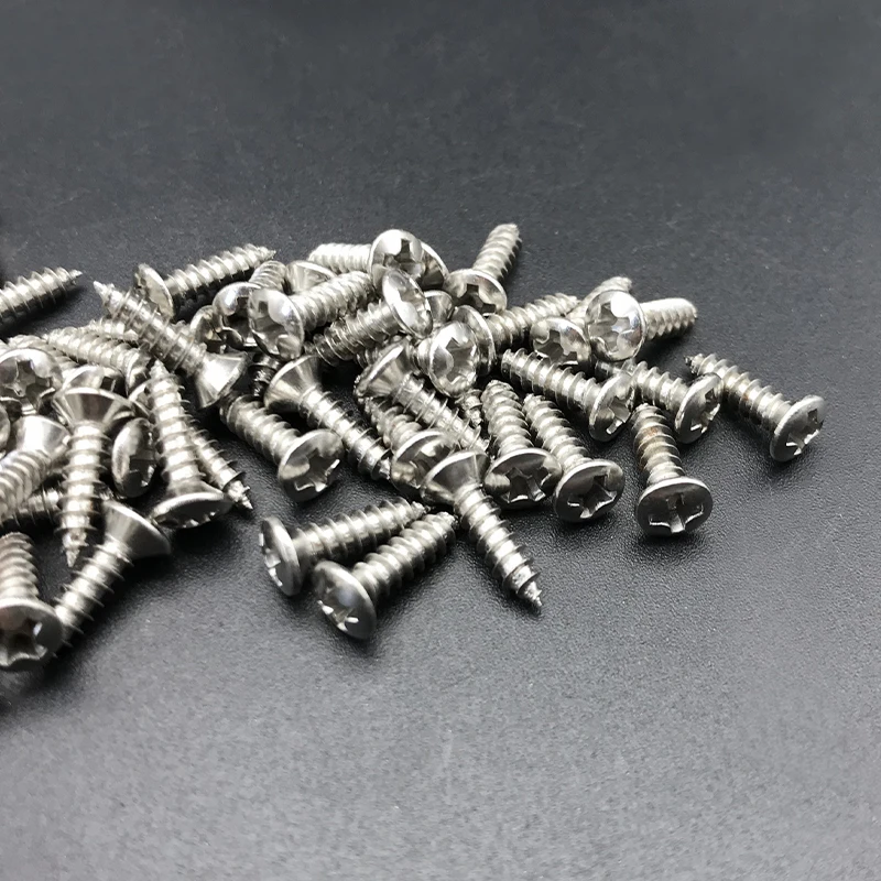 50/100pcs 3*12 мм бас-гитара винты крышка чехол Jack плиты винтового для ST TL аксессуары для электрогитары - Цвет: Silver x100pcs