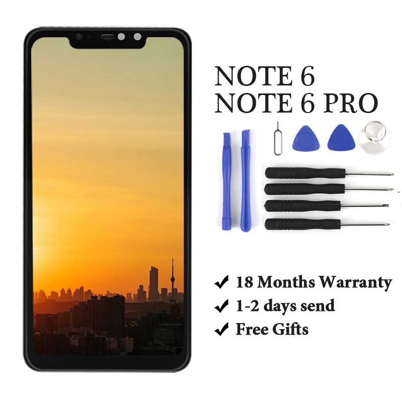 

Replacement Screen For xiaomi Redmi note 6/Redmi note 6 pro LCD high Quality Display Digitizer For xiaomi Redmi note 6 LCD