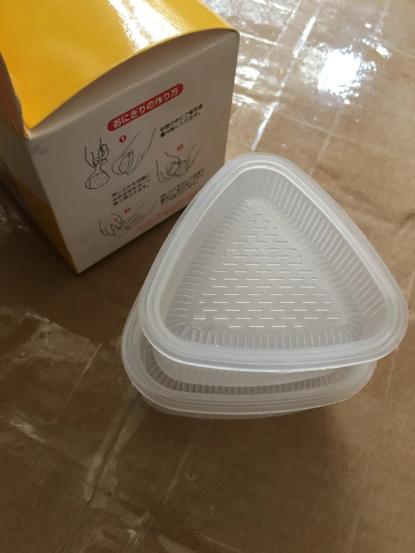DIY рисовый ролл инструмент 3-Angle формочка для суши Пикник кимбап пресс-форма 2 штуки в упаковке
