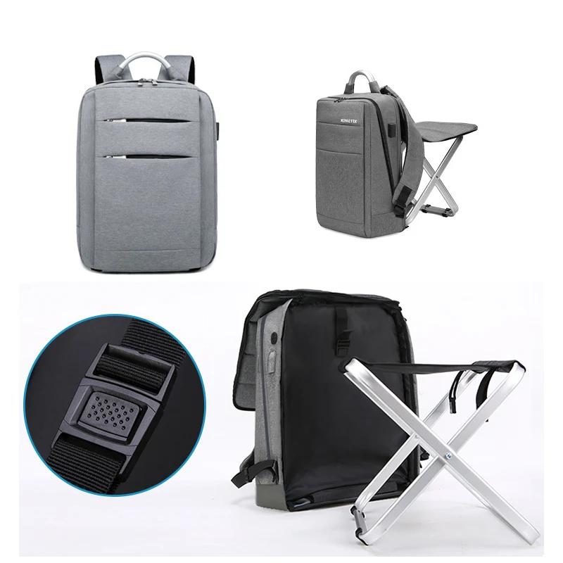 New Outdoor Fishing Folding Chair Backpack Portable Aluminum Alloy Stool Equipment | Спорт и развлечения