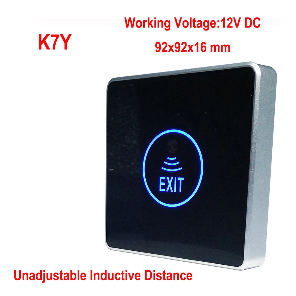 DC12V Surface Installation Infrared Contactless No Touch Exit Button IR Door Lock Release Switch