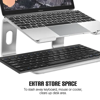 

Porable Laptop Stand Ergonomic Aluminum Alloy Computer Mount Detachable Notebook Cooling Holder Support Bracket Laptop Riser
