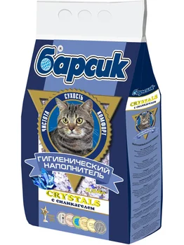 

Barsik Barsik CRYSTALS - absorbent filler for the toilet cat silica gel
