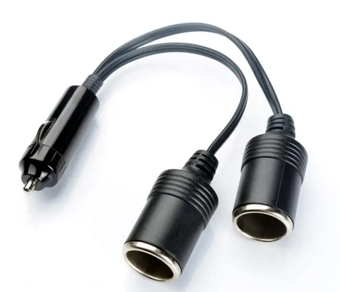50 шт. прикуриватель 12V24V Мощность Зарядное устройство адаптер 1to 1/2/3/4Way-разветвитель на муфтовый стыковочный переводник разъем адаптера