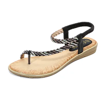 

Simple Women Sandals Bohemia Women Casual Shoes Sexy Beach Summer Girls Flip Flops Gladiator Cute Women Flats Sandals X6X80396
