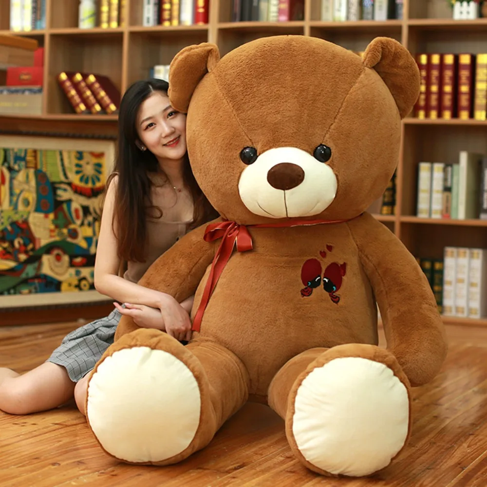 100 safe online checkout Great quality 60/80/100cm Large Teddy Bear