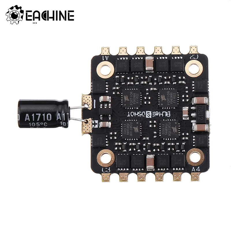 

Wizard X140HV 140mm FPV Racing Drone Frame Spare Part 20A Blheli_S 2-6S DSHOT600 Brushless ESC with 25v150uf Capacitance