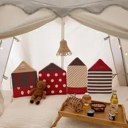 Parachoques de cuna de algodón suave para bebé, rieles de cama trenzados, Protector de cuna infantil, 4 unids/lote