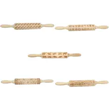 Рождество тиснение Скалка выпечки печенье лапша печенье, фондан, пирог тесто гравировкой ролик олень; Снежинка