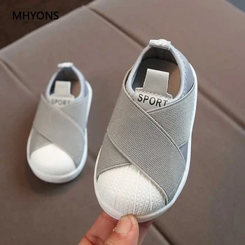 

MHYONS 2019 Children Shoes Kids PU Leather Casual Styles Sneakers Boys Girls Shoes Soft Comfortable Loafers Slip On Kids Shoes