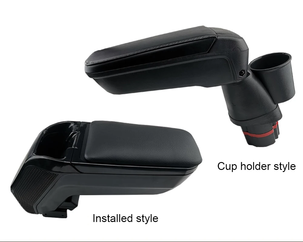 Автомобильный кожаный подлокотник Stotage Box Контейнер подстаканник для Smart 451 453 fortwo forfour аксессуары для салона автомобиля