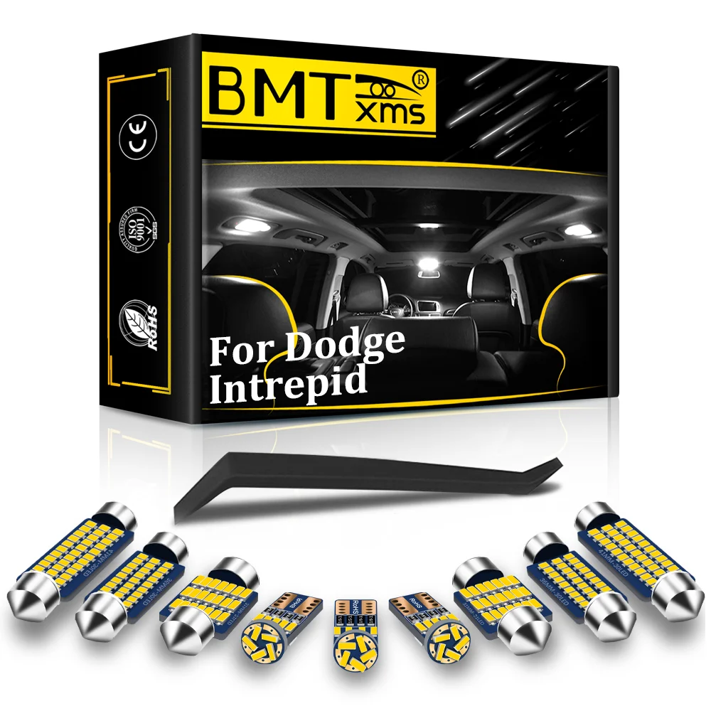 BMTxms Canbus Vehicle LED Interior Map Dome Trunk Door Light Bulbs Car Lighting Accessories For Dodge Intrepid 1993-2004 | Автомобили и