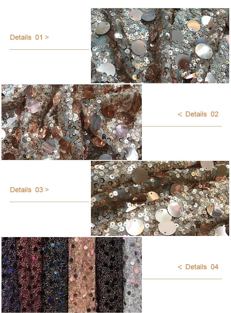 Sequin Micro Teardrop Dangle Fabric For Dress Sold by the yard champagne Gold, Black, Purple, Silver Mesh Organza