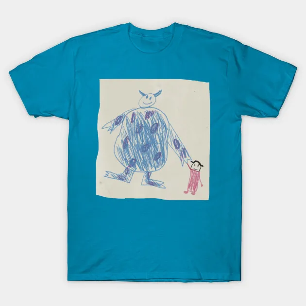 Мужская футболка Monsters inc. Doodle Футболка женская | одежда