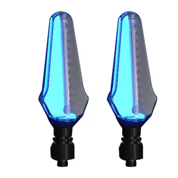 

2pc Motorcycle Turn Signal LED Bi-color Bright Lights Motorcycle Indicators Flowing Low power Turn Signal Lights