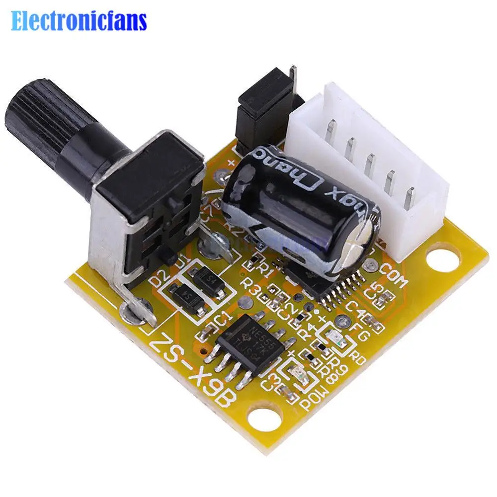 5V-15V 3-Phase DC Brushless Motor Driver Board Speed Controller CW CCW Swtich FY 
