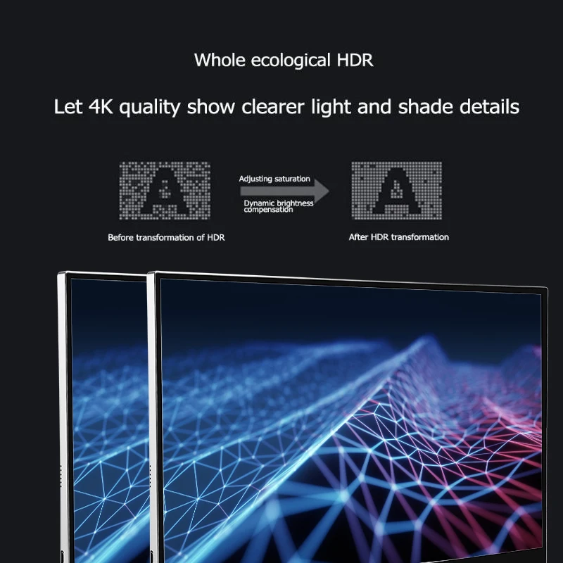 EYOYO 15," дюймовый 4K HDR ips игровой монитор 3840x2160 для PS4 xbox360 CCTV камеры