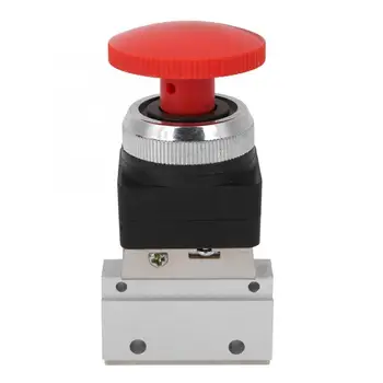 

Mechanical Valve G1/8 Thread Button Mechanical Valve 2-Way Air Mechanical Valve for pneumatic systems