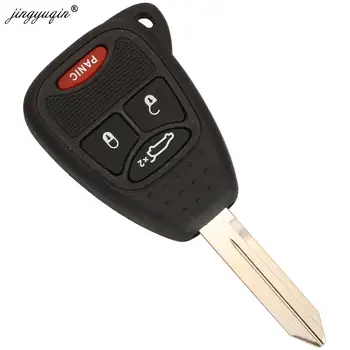 Keyforkess 10 pezzi chiave dell'automobile Shell per Chrysler JEEP DODG 200 Aspen Sebring Compass Liberty Patriot Wrangler Avenger Durango calibre - Jingyuqin 10 pezzi chiave dell automobile Shell per Chrysler JEEP DODG 200 Aspen Sebring Compass