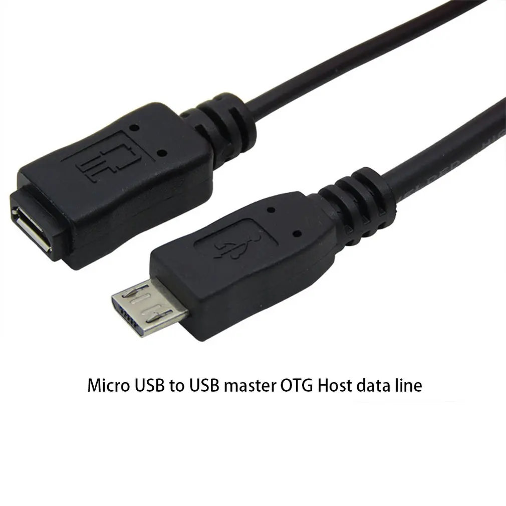 1 до 2 Многофункциональный ОТГ Micro USB хост Мощность Y сплиттер USB адаптер к Mirco 5 Pin Мужской Женский кабель