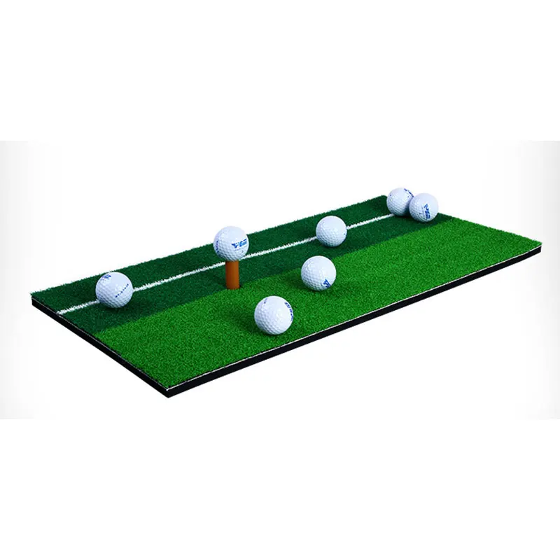 

Golf Practice Grass Mat Indoor Training Hitting Pad Backyard With Rubber Tee Outdoor Mini Golf Training Aids Accessories
