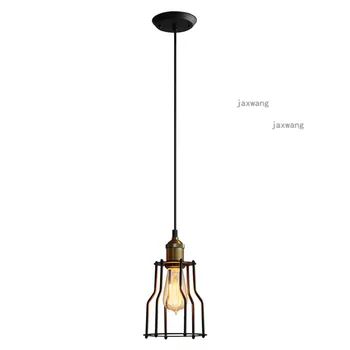 

Modern LED Pendant Lamp Lights Nordic Iron Net Loft Chandeliers Bar Light Fixures Creative Retro Hanging ceiling Lamps