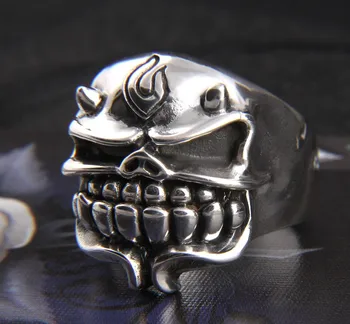 

S925 sterling silver male bulldog sterling silver ring