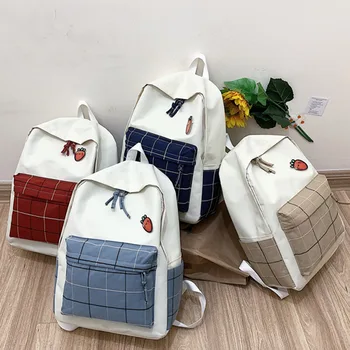 

Casual Backpack Women Backbag New School Bag For Teenage Girls Large Capacity Travel Shoulder Bag Mochilas Female Bagpack