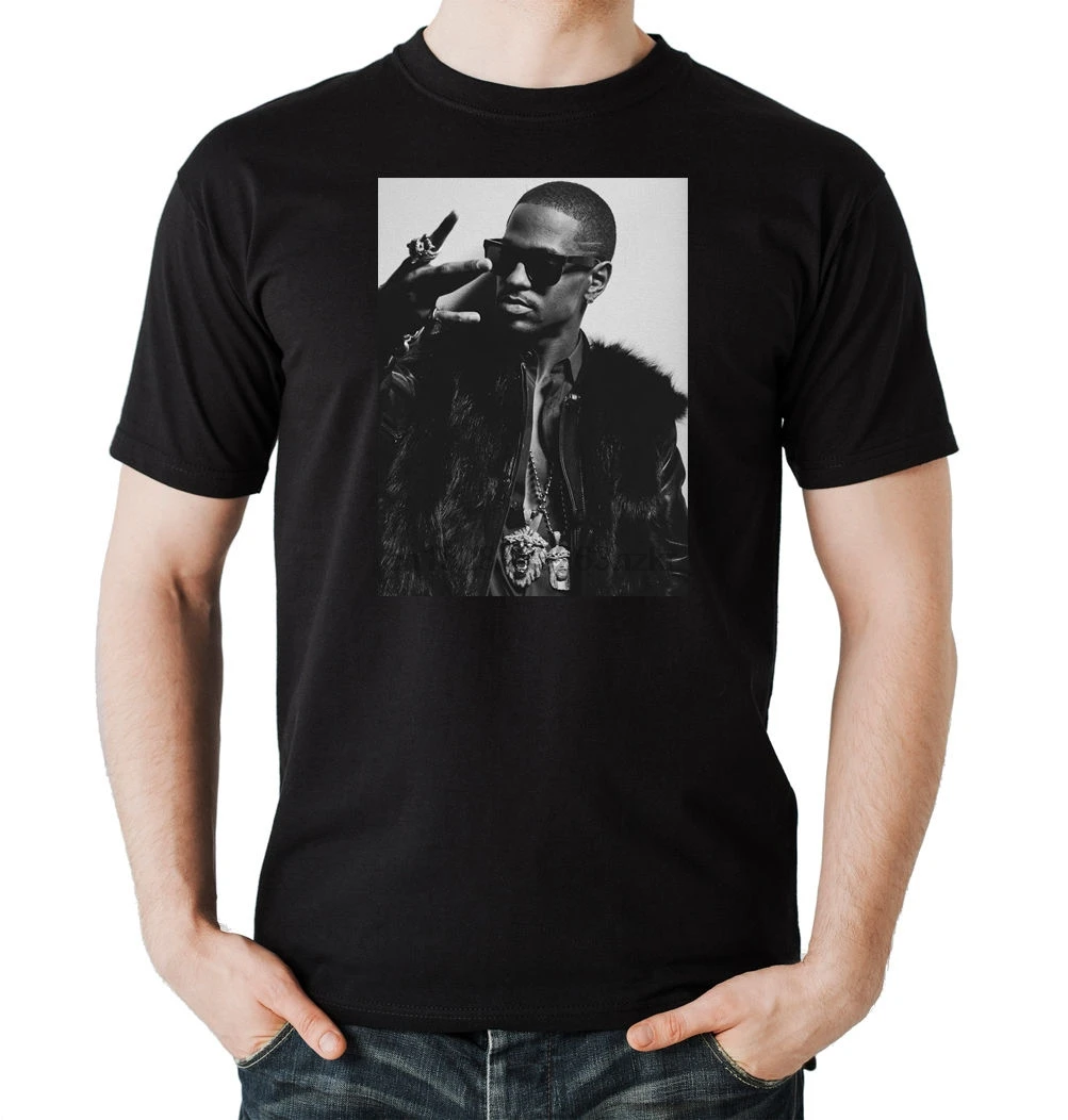 

Big Sean Westcoast T-Shirt Black Brown Chris Drake West Tyga Kanye Rap New Pure Cotton Short Sleeves Fashion Mens T-Shirt