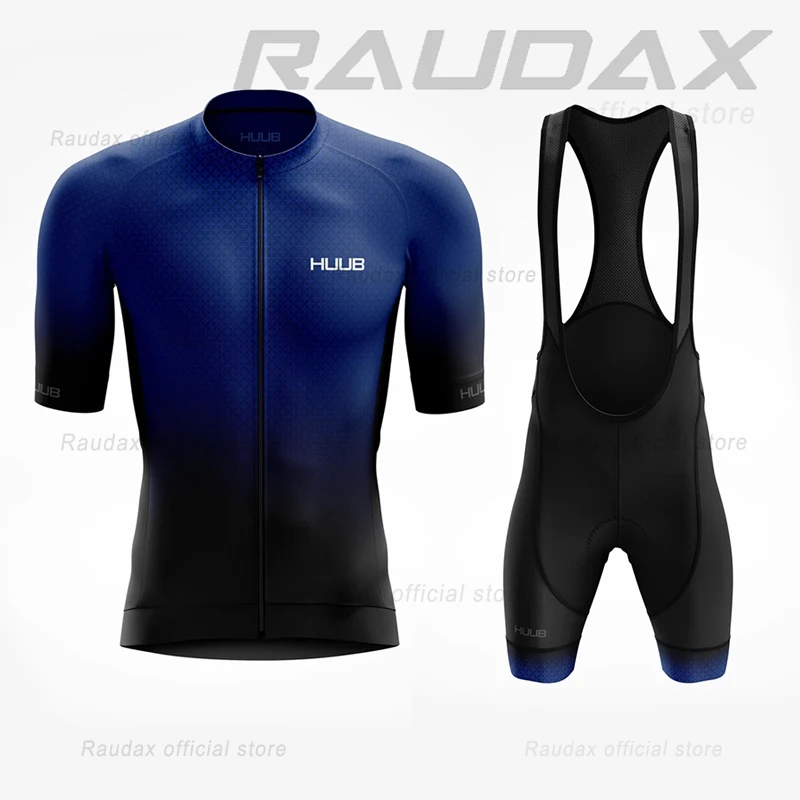 2022 HUUB мужская летняя велосипедная одежда с коротким рукавом комплект MTB Униформа