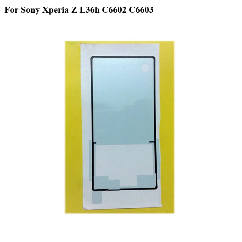 Для Sony Xperia Z L36H задняя крышка батарейного отсека 3M Клейкая Двусторонняя клейкая