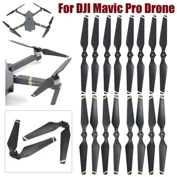 

4/8 PCS 8330F For DJI Mavic Pro Propellers Replacement Blade CCW/CW Carbon Fiber Composite Low Noise Base Wing Drone Spare Parts