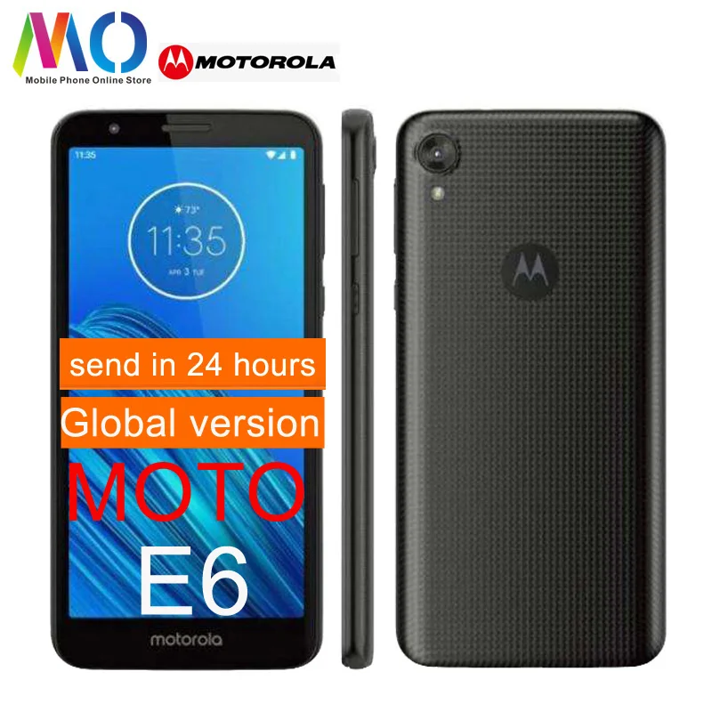 Оригинальный Motorola E6 MOTO XT2005 Android 9 0 2 ГБ 16 камера 13 МП 4G LTE 5 4 дюйма Snapdragon мобильный