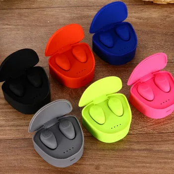 

Mini Wireless Bluetooth 5.0 Headset Sports Waterproof Earphone Stereo With Microphone Earpiece For iphone and Android phone
