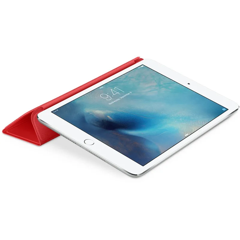 Складной роскошный тонкий магнитный кожаный смарт-чехол для IPad Mini 4