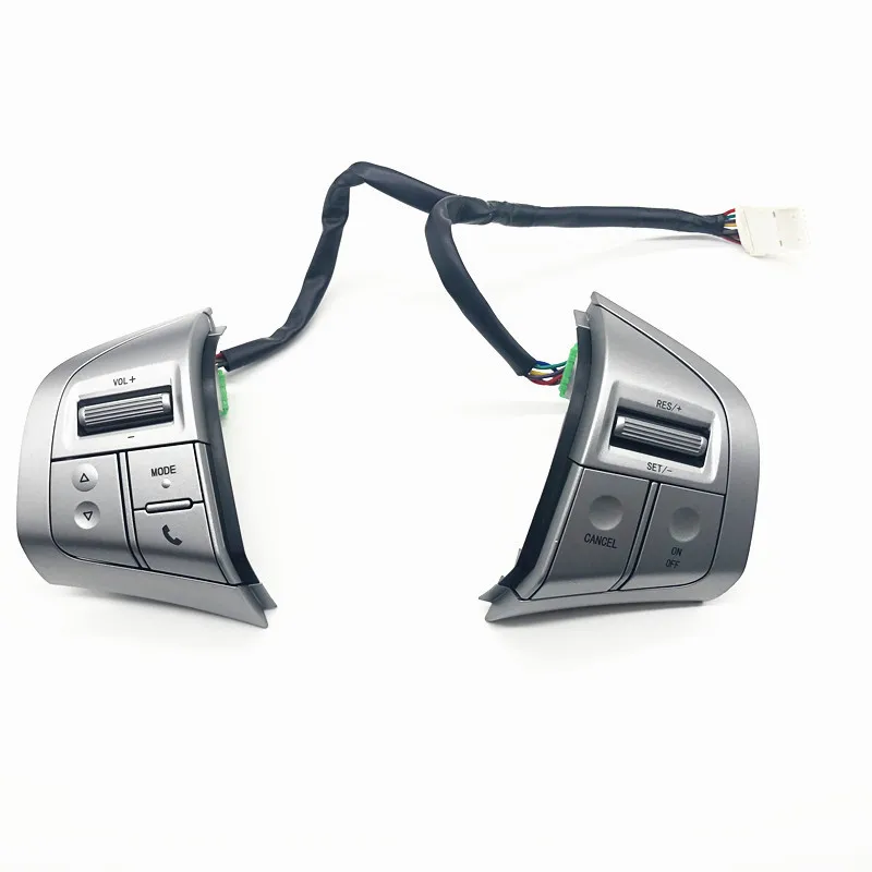 Переключатель рулевого колеса круиз-контроль Кнопка сенсорный экран Bluetooth Радио Аудио управление для Isuzu D max Mux для Chevy Trailblazer - Цвет: S