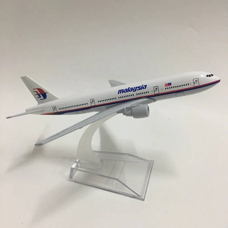  JASON TUTU 16cm Malaysia Airlines Boeing 777 Plane Model Airplane Model Aircraft Model 1:400 Diecas