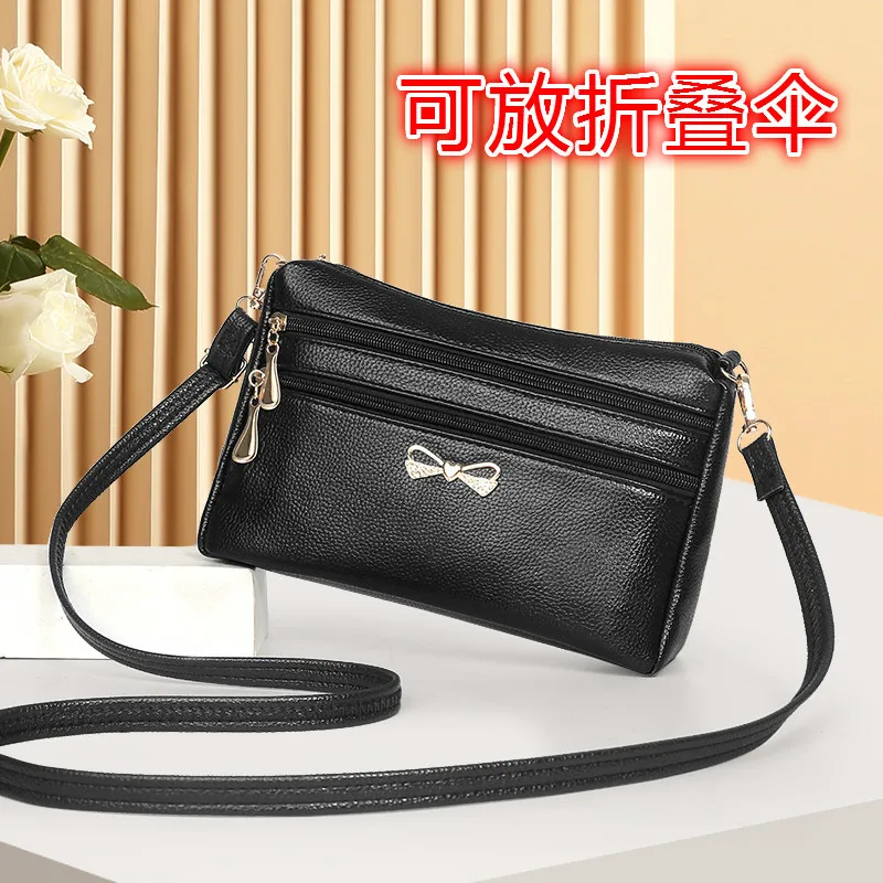 

2019 Spring And Summer New Style Large-Volume Mommy Bag Fashion Casual Shoulder Bag Middle-aged ruan pi bao Shoulder WOMEN'S Bag