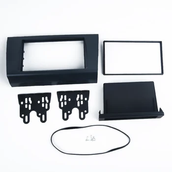 

1/ 2 Din Car Center Stereo Fascia Audio Radio DVD GPS Plate Panel Storage Box Replacement Full Kit For Suzuki Swift 2005-2010