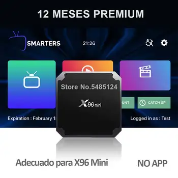 

JianSu Europe IPTV SMART PRO X96 Mini not app include for Greece Germany Netherlands Belgium with 6/12 months warranty