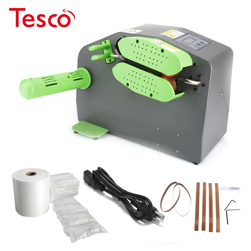 

Buffer Air Cushion Machine Inflator Bubble Film Buffer Inflatable Bag Making Inflatable Bag Machine 220V/110V EU/US/UK Plug