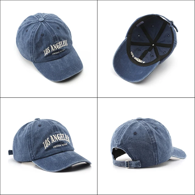 SLECKTON Cotton Baseball Cap for Men and Women Fashion Embroidery Hat Cotton Soft Top Caps Casual Retro Snapback Hats Unisex 3