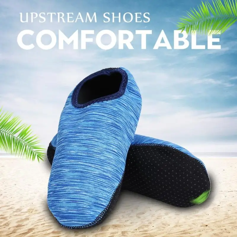 Пляжная обувь; пляжная Нескользящая водонепроницаемая обувь с принтом; дышащие быстросохнущие носки для дайвинга; zapatos hombre; Пляжные Носки для серфинга