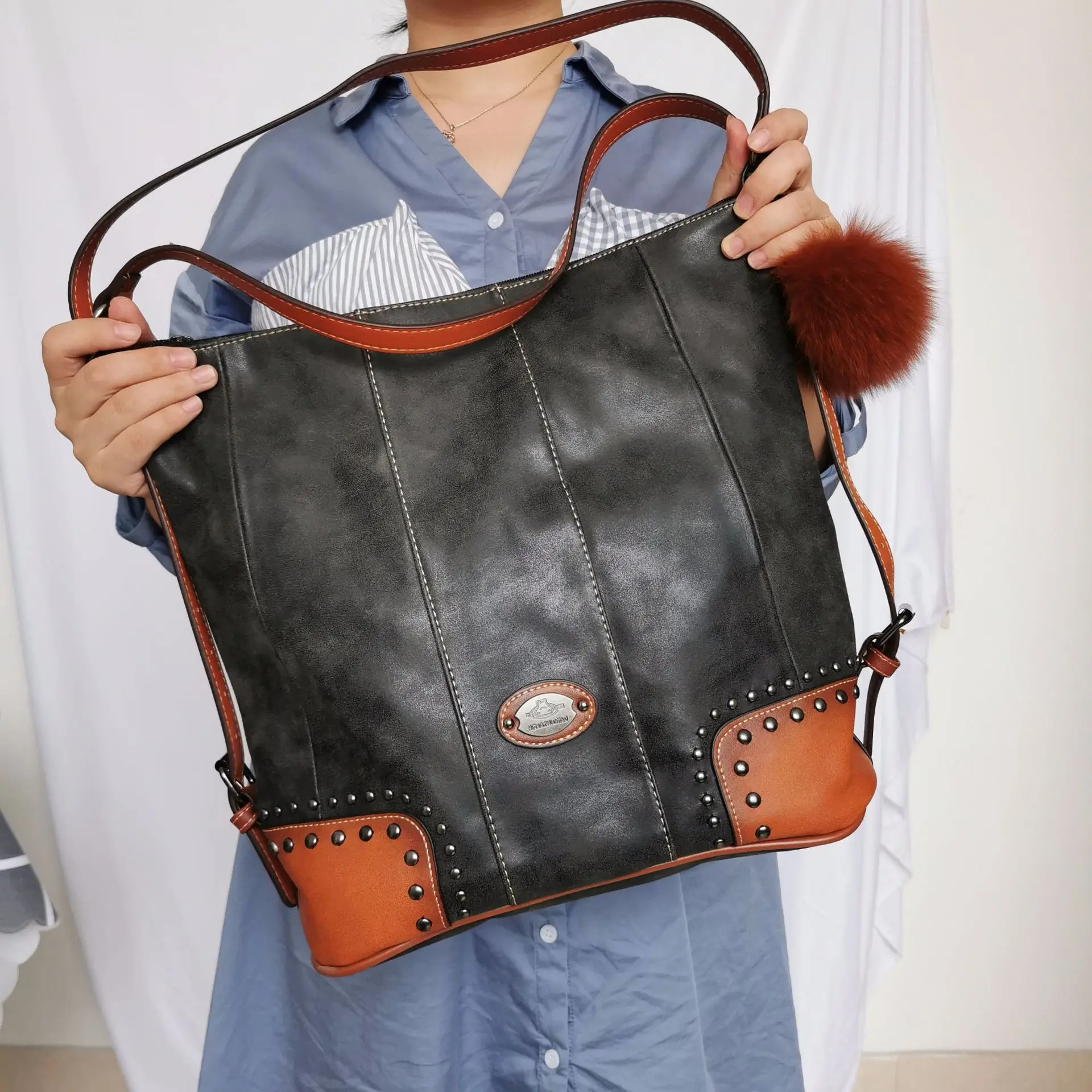 Винтажные женские сумочки Роскошные Дизайнерские брендовые сумки из натуральной кожи женские высококачественные большие сумки-шопперы для женщин сумка на плечо